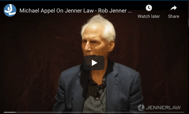 Michael Appel On Jenner Law - Rob Jenner Knows The People